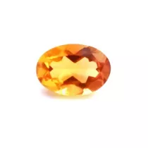 Citrine jaune orange