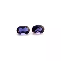 Blue Iolite pair for earrings