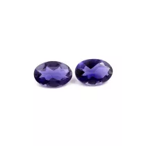 Blue Iolite pair for earrings