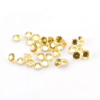 Pierres Précieuses - Saphir Jaune naturel pour bijoux