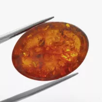 Καφέ Πορτοκαλί Κεχριμπάρι