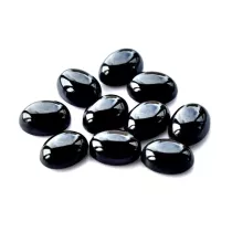 Onic negru natural pentru bijuterii