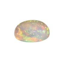 Weißer gelber Opal