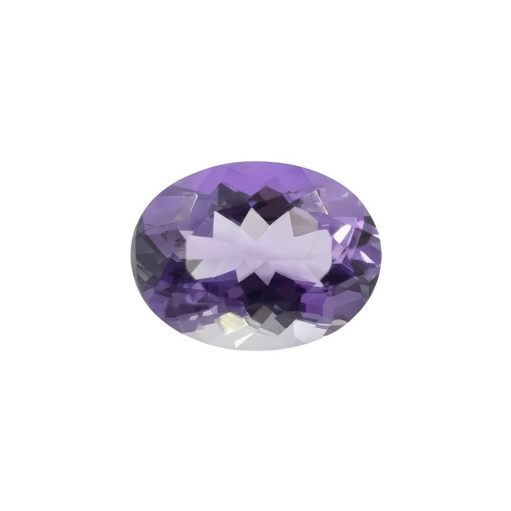 Malvenfarbener lila Amethyst