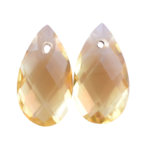Light Yellow Citrine - Pair for Earrings