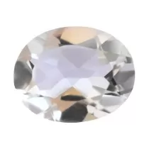 Ημιπολύτιμοι λίθοι - Λευκός οβάλ χαλαζίας για κοσμήματα