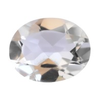 Pierres semi-précieuses - Quartz blanc ovale pour bijoux