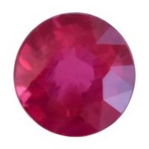 Rød Pinkish Ruby