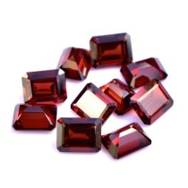 Pierres semi-précieuses - Grenat rouge bordeaux naturel pour bijoux