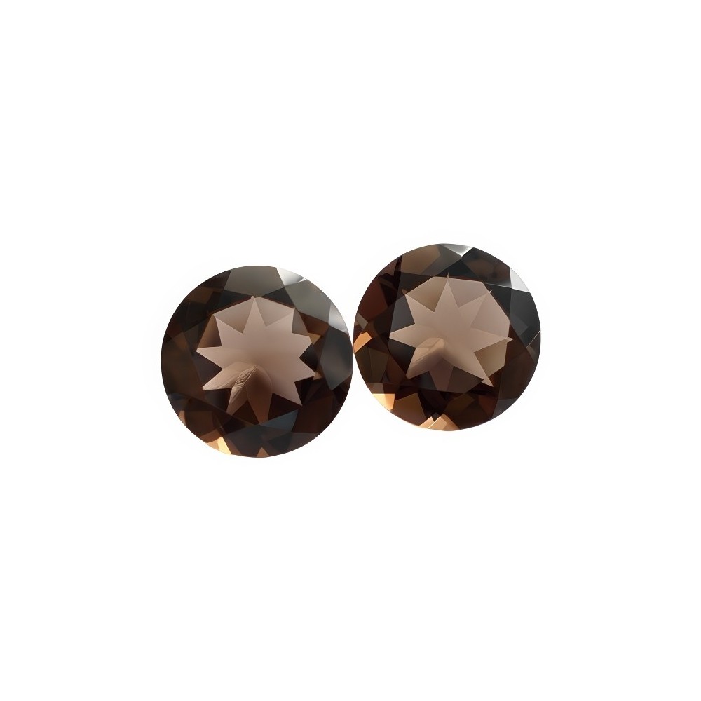 Lot de quartz fumé | Paire pour boucles d'oreilles