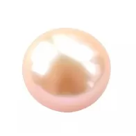 Semi-drilled Champagne Pearl for jewelry