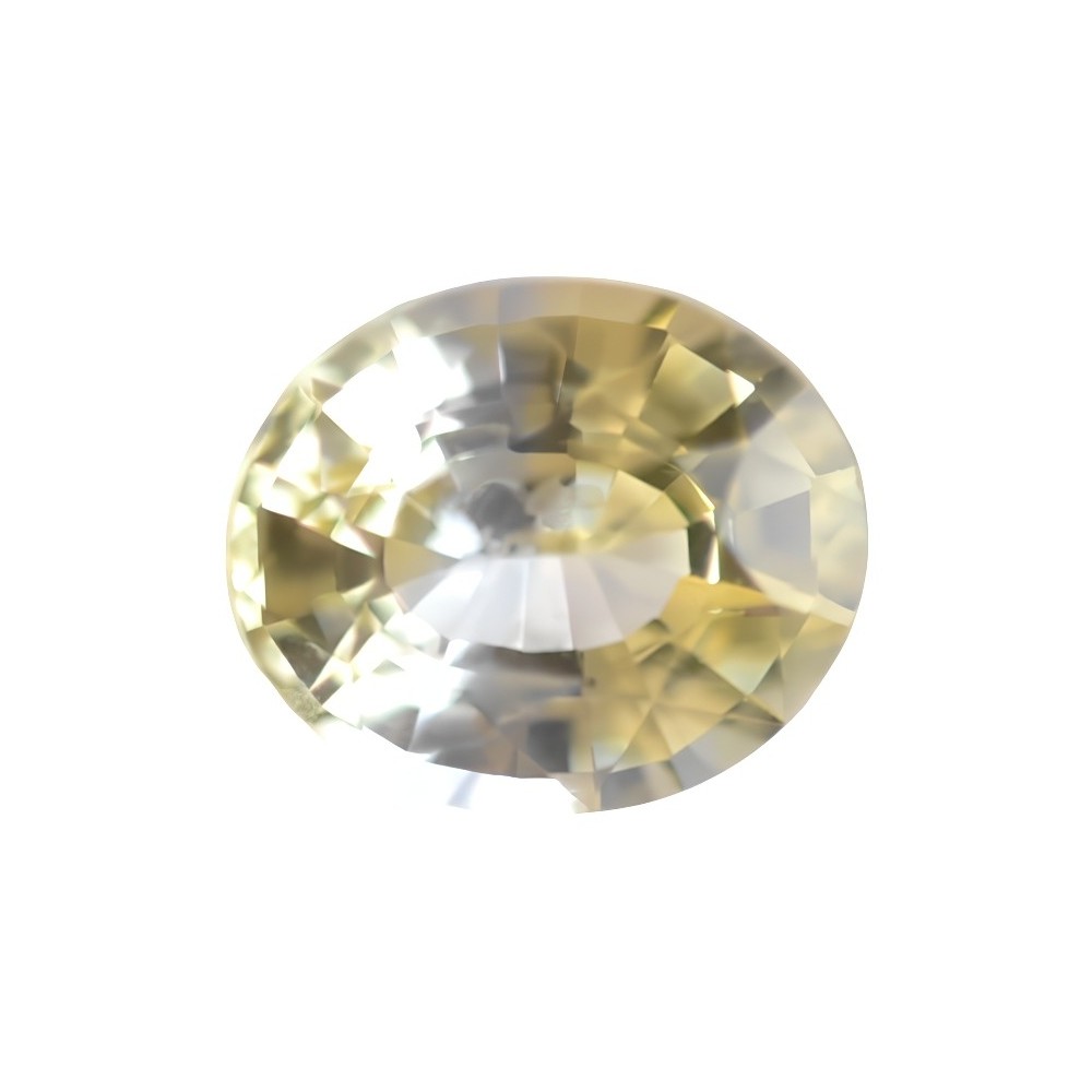 Yellow White Sapphire