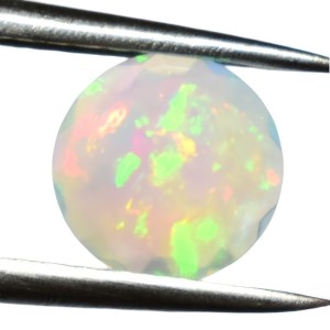round white opal for jewelry