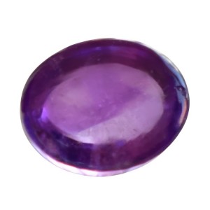 amethyst violet oval cabochon