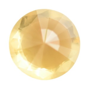 Round yellow sapphire 4.80 mm
