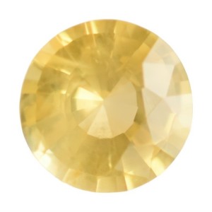 safir galben rotund 4.80 mm