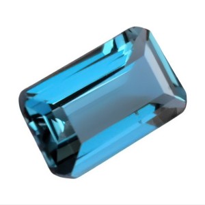 Topaz Albastru dreptunghi pentru bijuterii