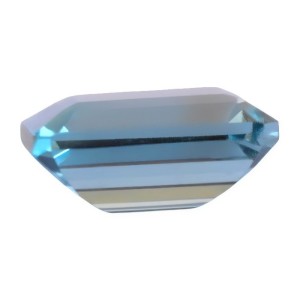 topaz albastru dreptunghi pentru bijuterii