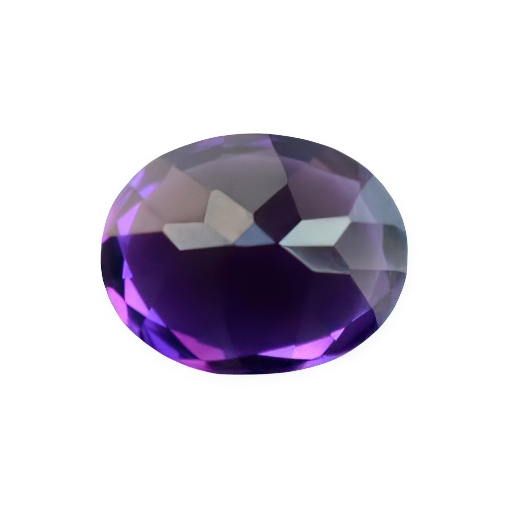 African oval amethyst