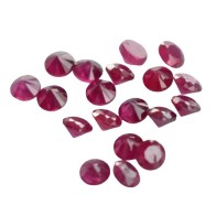Red Burgundy Ruby Lot