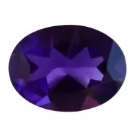 Pietre semipretioase - Ametist African Violet oval pentru bijuterii
