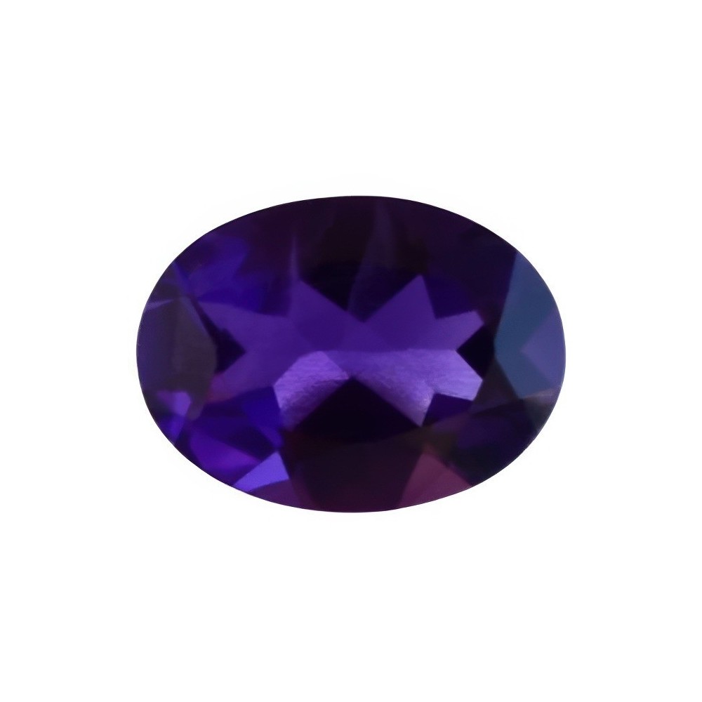 Pierres semi-précieuses - Améthyste Violet Africain ovale pour bijoux