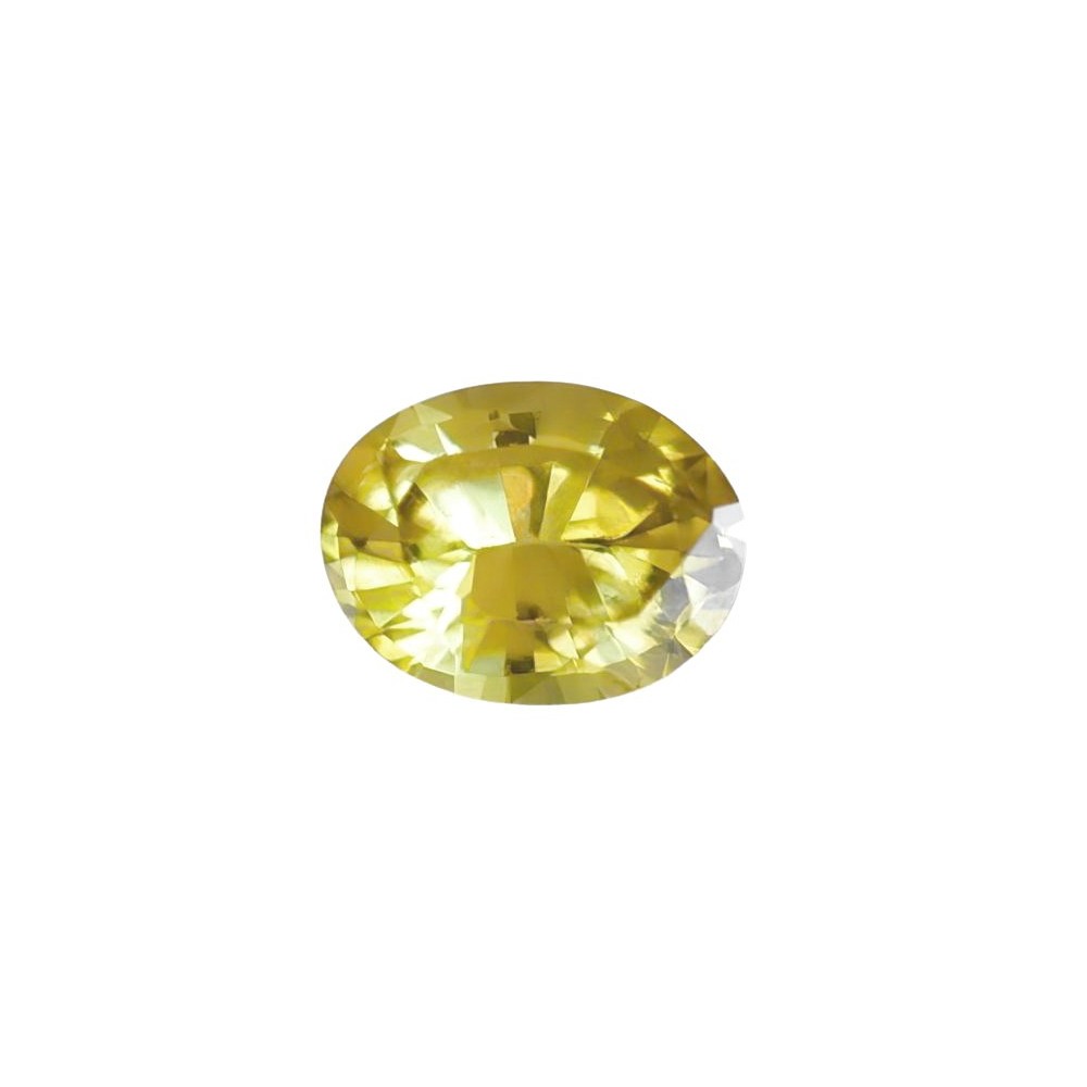 Gulgrön Chrysoberyl