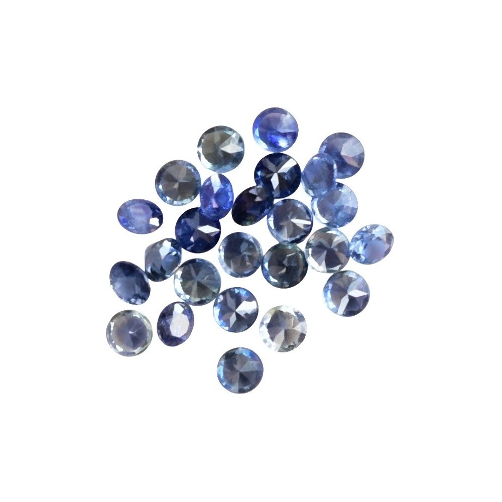 Ädelstenar - Naturliga blå safirer för smycken