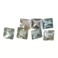 Pietre Pretioase - Lot Safir Verde pentru bijuterii