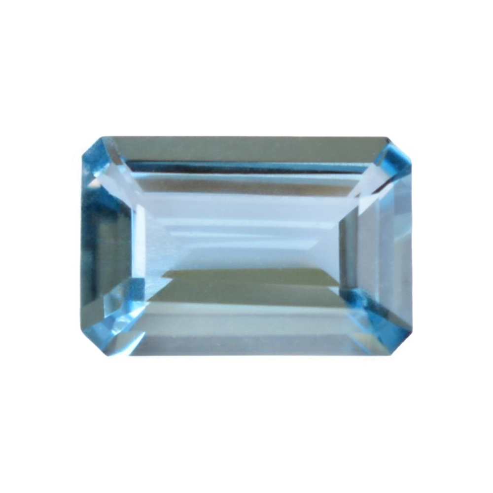 Topaze bleu naturel pour bague