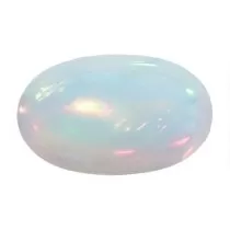 White Opal oval shape for jewelry