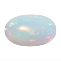 Opal oval för smycken