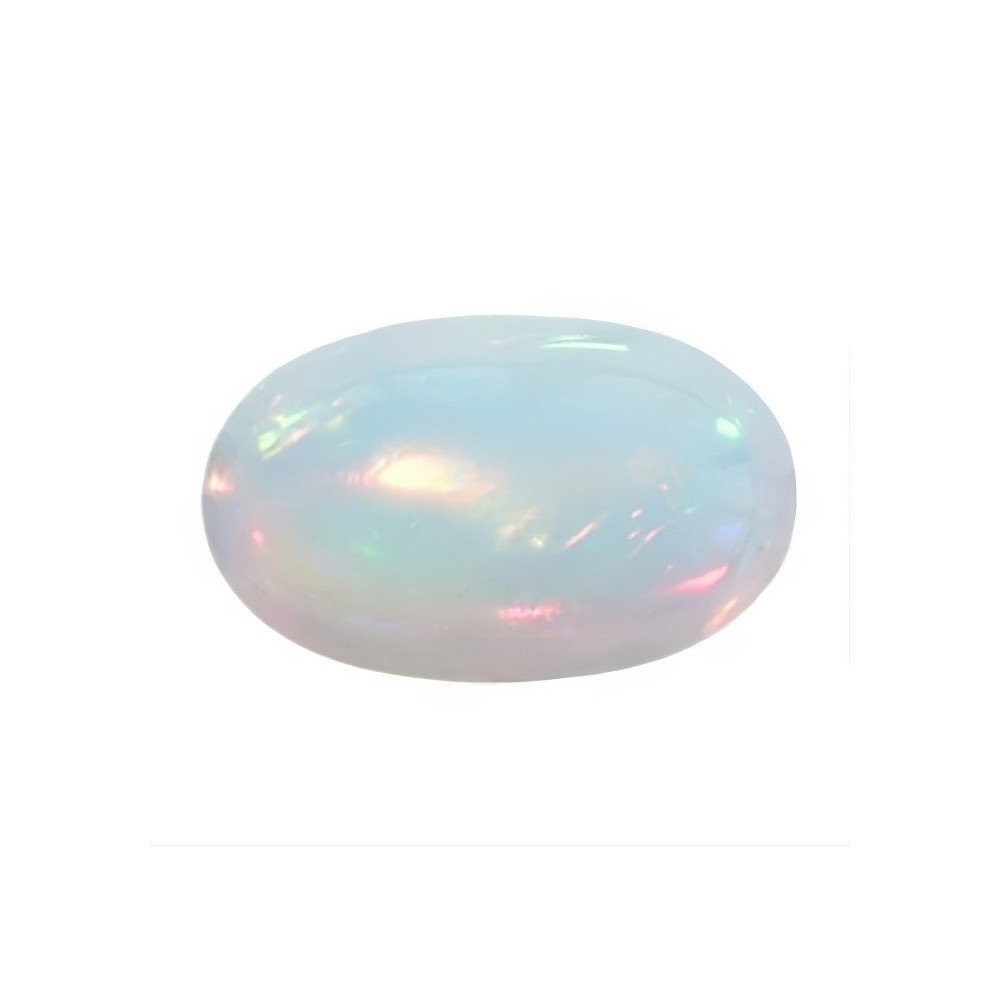 Opal Alb oval pentru bijuterii