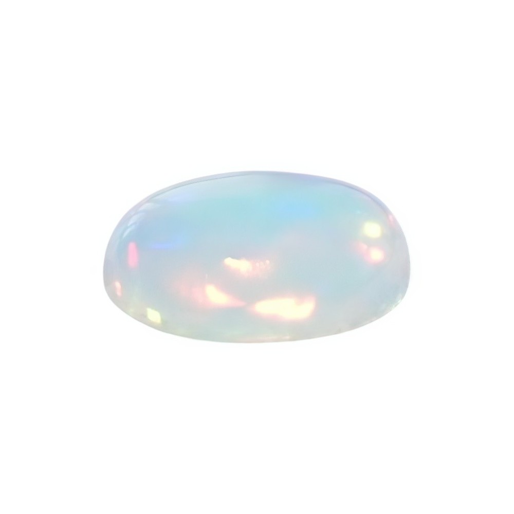 opal alb natural oval