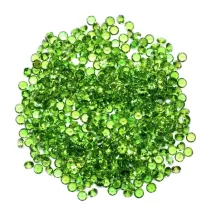 Natural round chrome diopside for jewelry