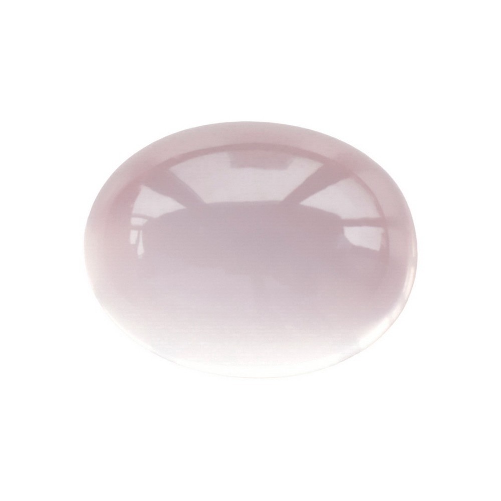 Cuart Roz natural oval pentru bijuterii