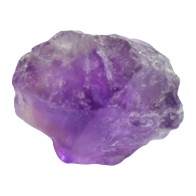 Natural unprocessed amethyst crystal