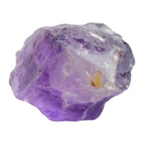 Natural unprocessed amethyst crystal
