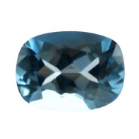 Natural London Blue Topaz for jewelry