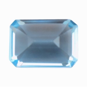 topaz albastru dreptunghi