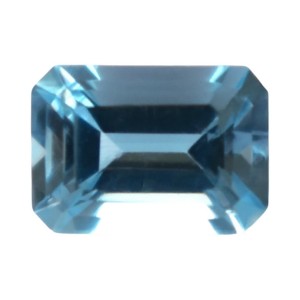 topaz albastru dreptunghi