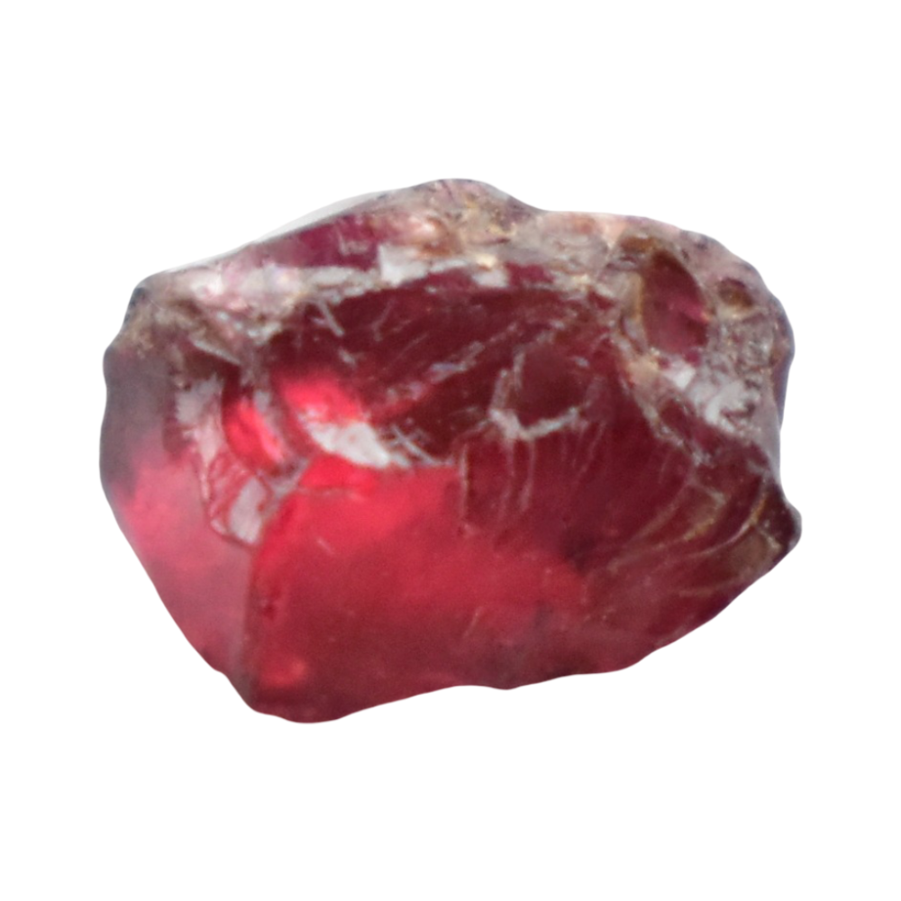 Pietre Semipretioase - Cristal de Granat Roz Inchis neprelucrat