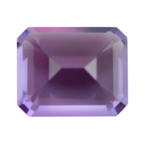 Ametiste rectangulaire non monté pour des bijoux d'exception