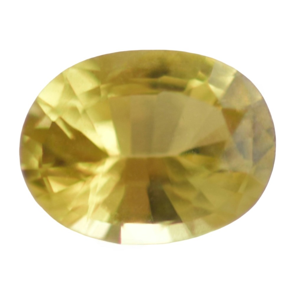 Semiprecious Stones - Yellow Green Chrysoberyl for jewelry