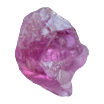 Pierres semi-précieuses - Cristal de grenat rose brut