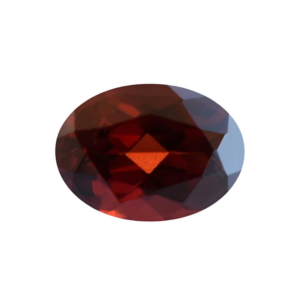 granat visiniu oval