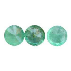 Precious stones - Loose natural emeralds stones