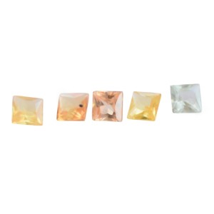 Batch of sapphires