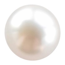 perla alba rotunda semiperforata tip buton